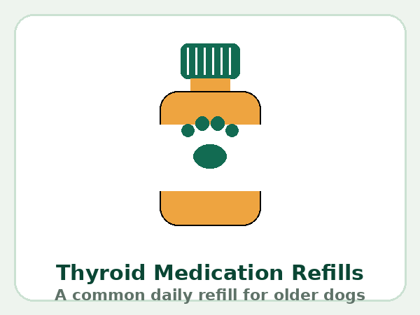 Thyroid medication refills — product illustration